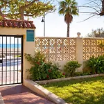 Terraza 1ª Linea Con Vistas En Playamar The Door 아파트