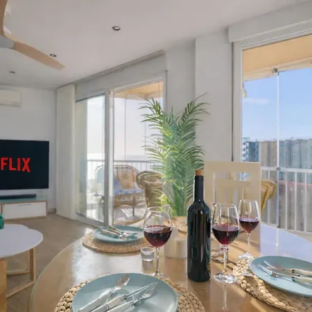 Appartamento Terraza 1ª Linea Con Vistas En Playamar The Door